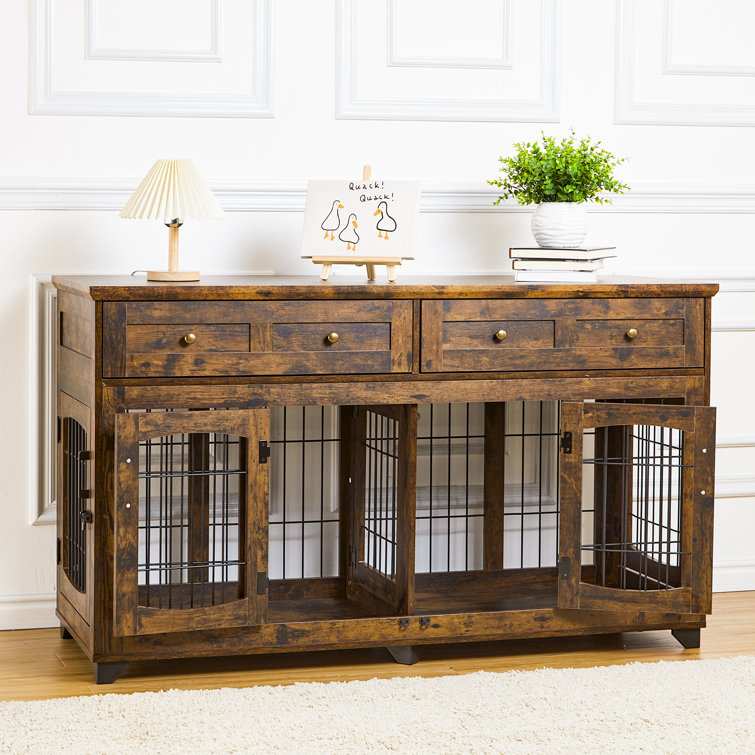 Dog kennel hotsell console table